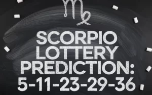 scorpio lottery prediction