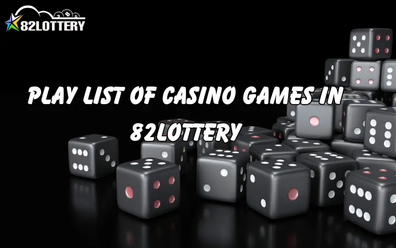 list of casino games