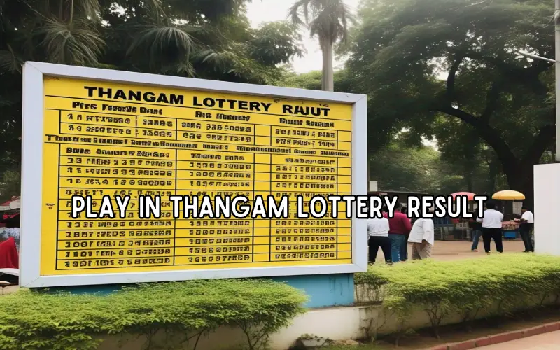 thangam lottery result