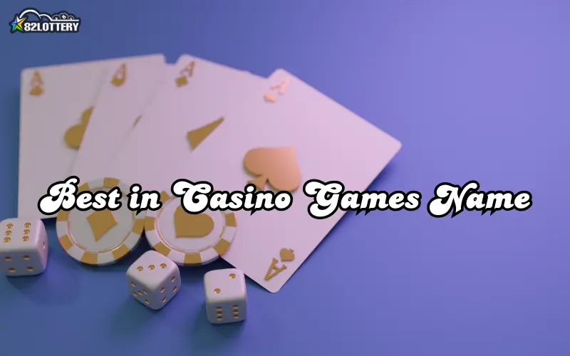 casino games name