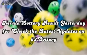 kerala lottery result yesterday
