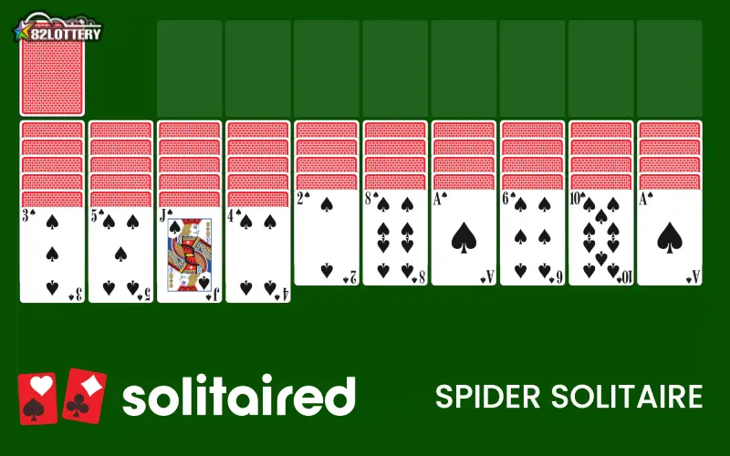spider solitaire card game